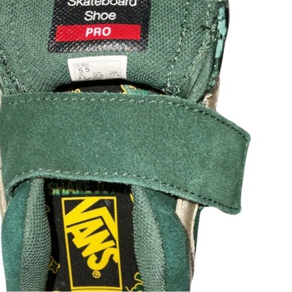 Vans Kyle Walker Pro 2 Suede Skate Shoes Shake Junt Forest Green Size 5.5 - Picture 6 of 7